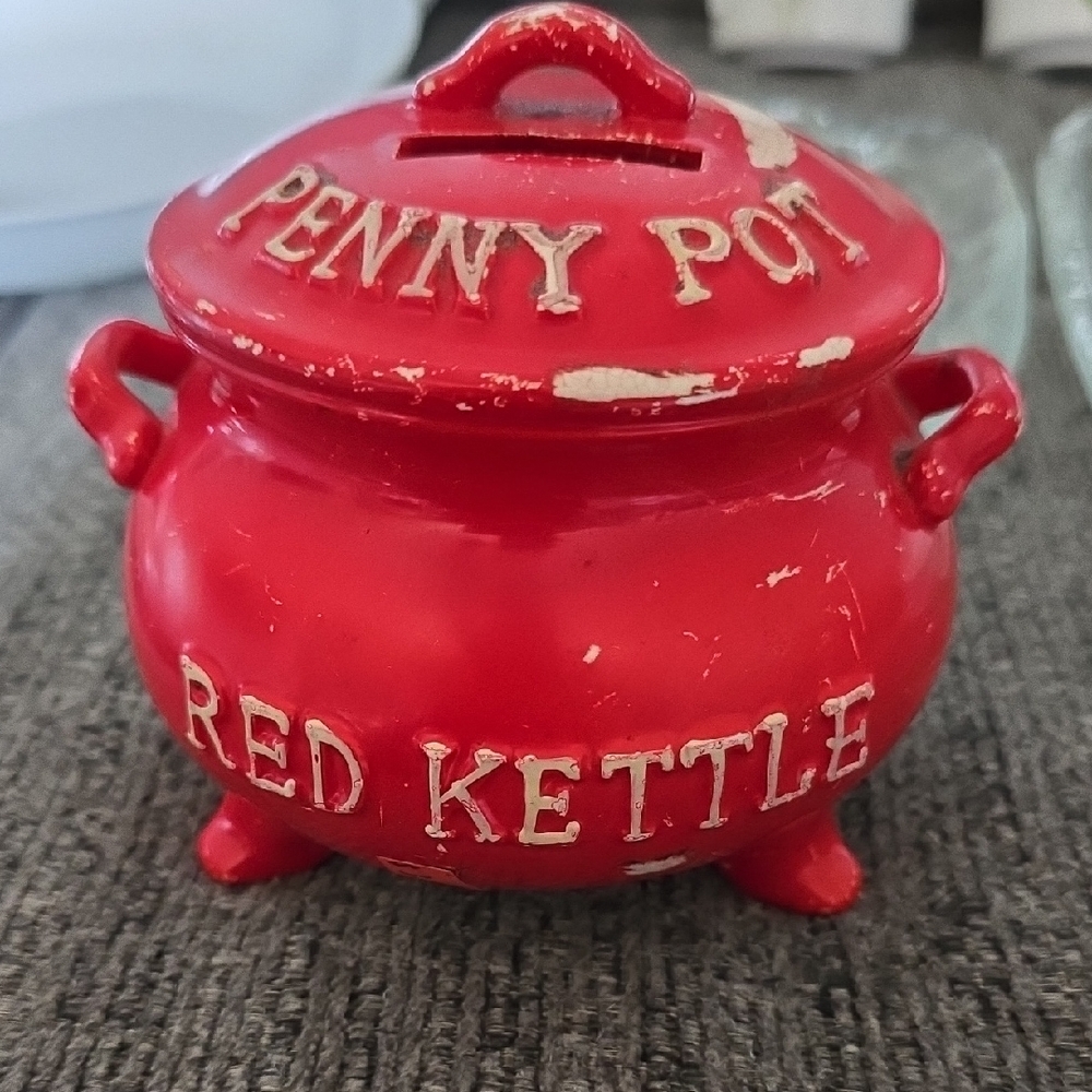 Red Penny Pot Kettle